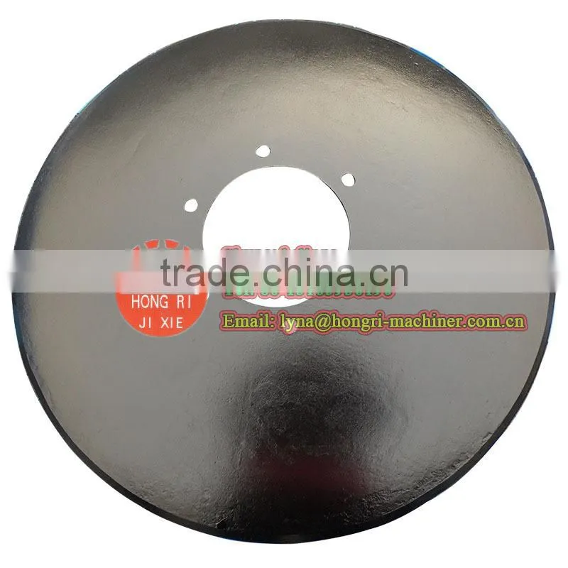 Agricultural machinery parts disc plough blade plough disc for disc plough