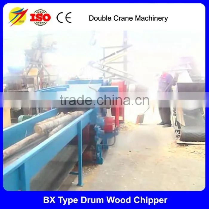 Wood cutting machine for chips, wood drum chippers for sale