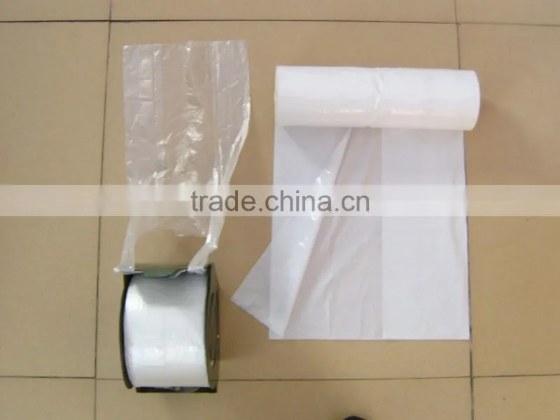 Ldpe white garbage bags,CF bags roll