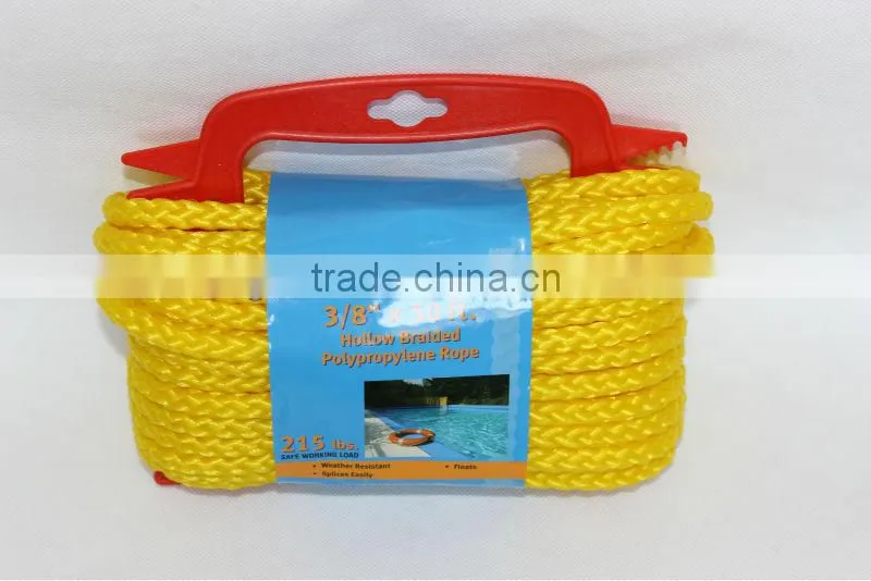 hollow braid PP ski rope