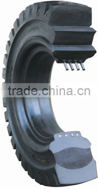 china top 10 tyre brands 7.00-12 forklift attachment/industrial tyre/forklift solid tyre/truck tyre/hyster forklift