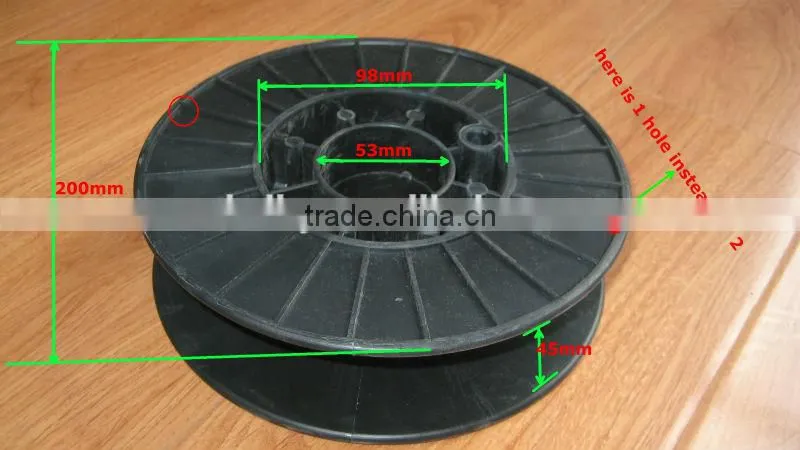 200mm empty plastic spool for 3d printer filament
