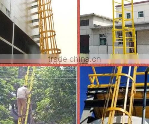 Hot selling santa ladder outdoor,frp straight ladder,swimming pool ladder
