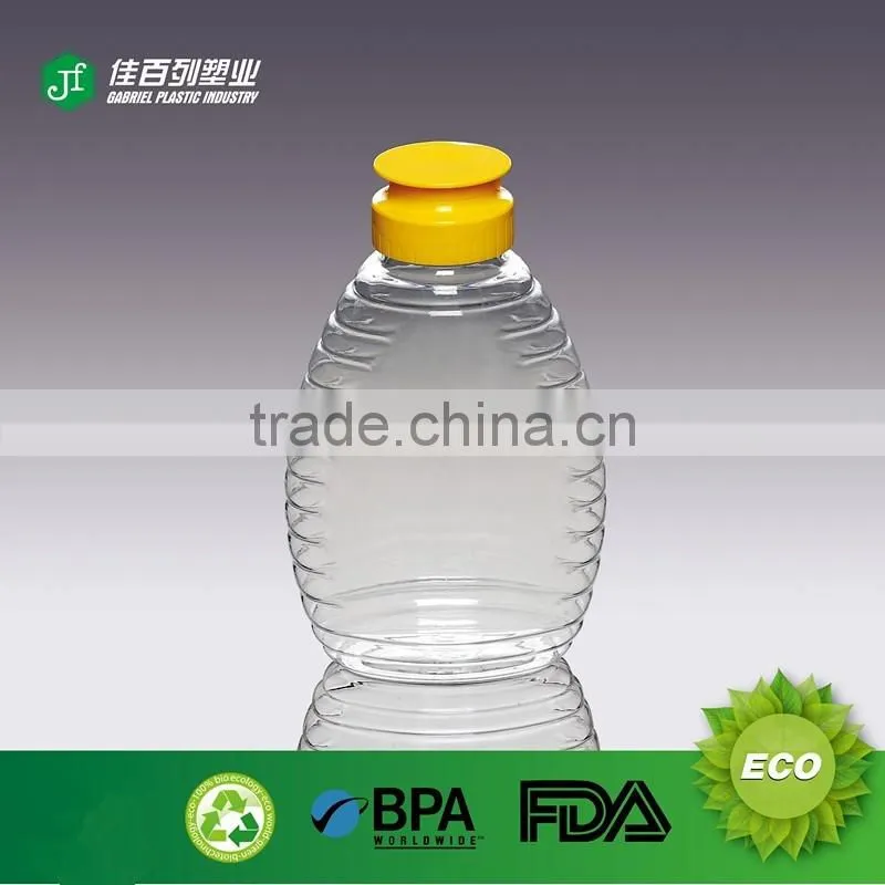 Factory Price 6oz bear shape clear cute empty honey jars