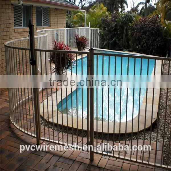 Temporary swiming pool fence