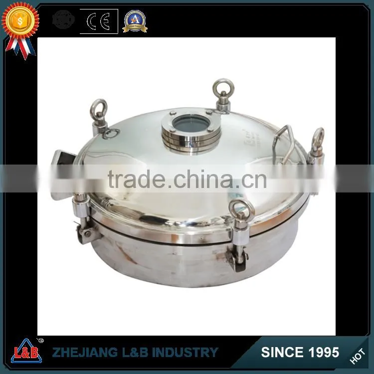 Circular type YAA pressure Manhole Covers with sight glass