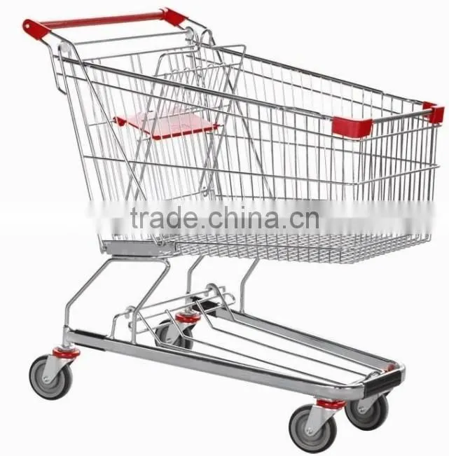 German style fruit trolley cart for shopping