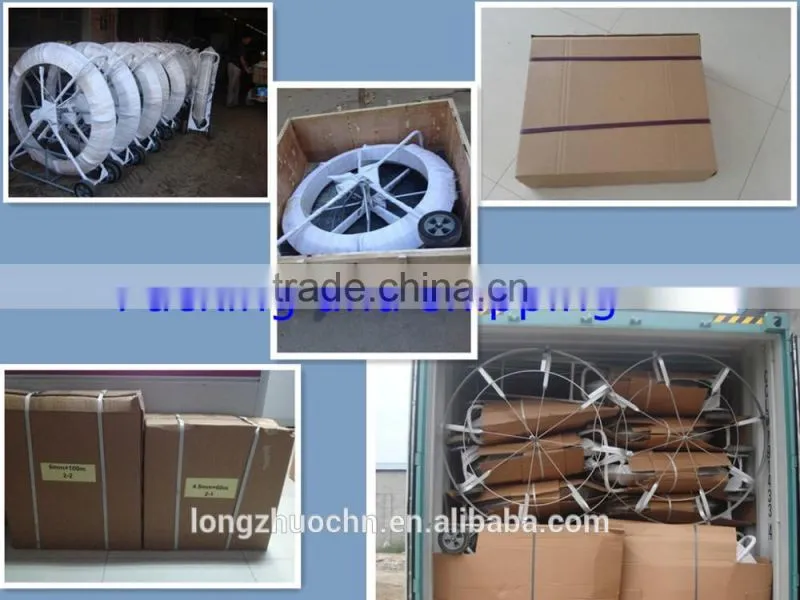 FRP Cable jockey/fiberglass ducting cable rodders/electric duct rodder