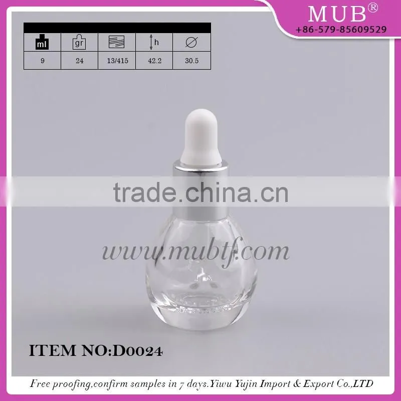new glass bottle empty essential oil bottles with high quality