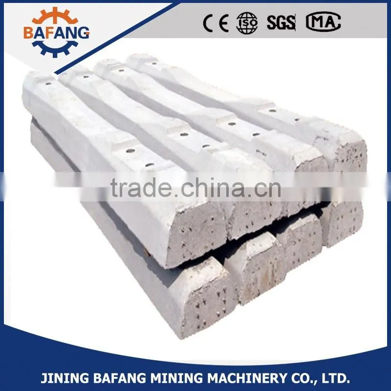 Mining using concrete railway sleepers/concrete sleeper for sale