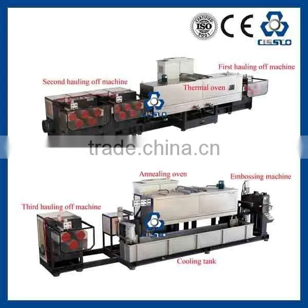 HIGH TENSILE PET STRAPPING TAPE MAKING MACHINE