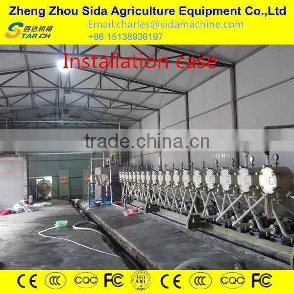 Cassava yam starch processing plant/yam starch machine