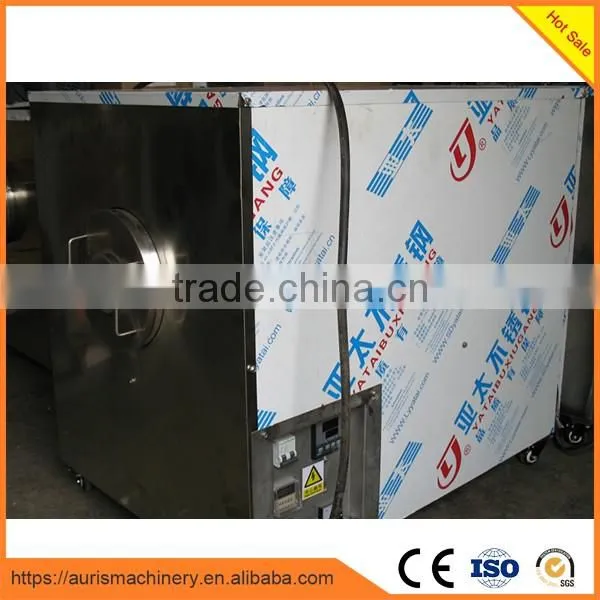cocoa butter processing machine peanut/chestnut/nut/ almond cocoa bean roaster manufacture