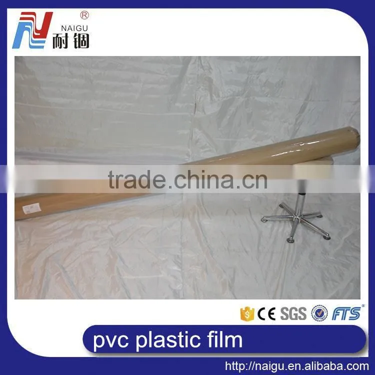 customized clear plastic pvc material mattress film with printed