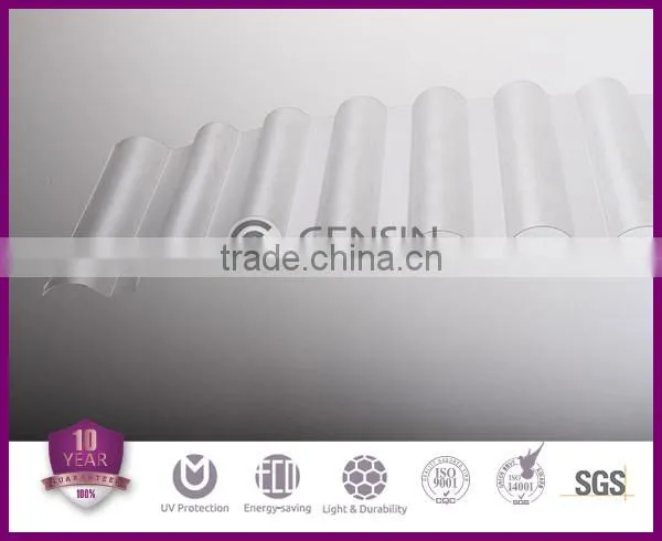 UV Protection Frosted Polycarbonate Profile Sheet/ Cheap Polycarbonate sheet