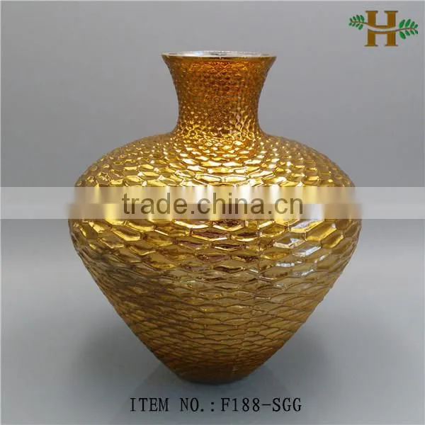 wholesale tall different color glass vase