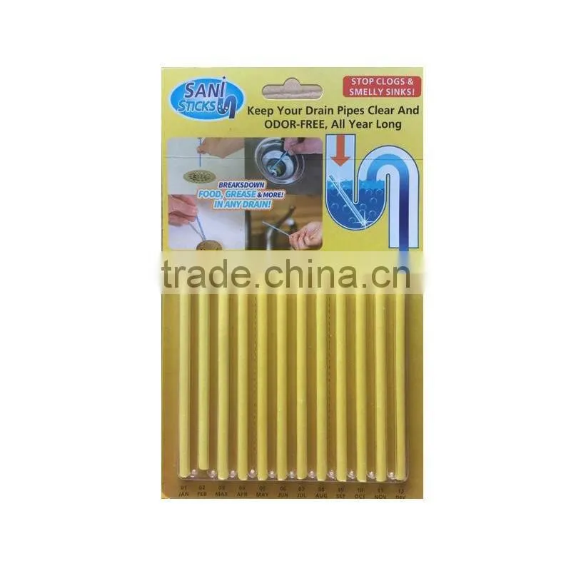 Drain Pipe Cleaning Sanitation Sticks Drain Cleaning Sticks Sani Sticks