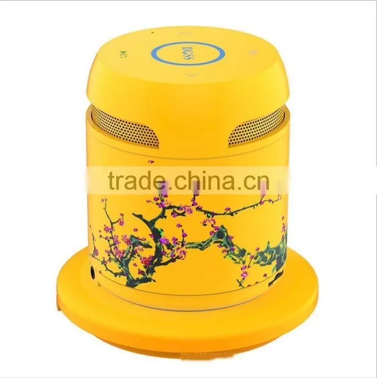 New Design Ceramics Wireless Charger Bluetooth/NFC Speaker Wireless Card Reader Bluetooth Ceramics Speaker