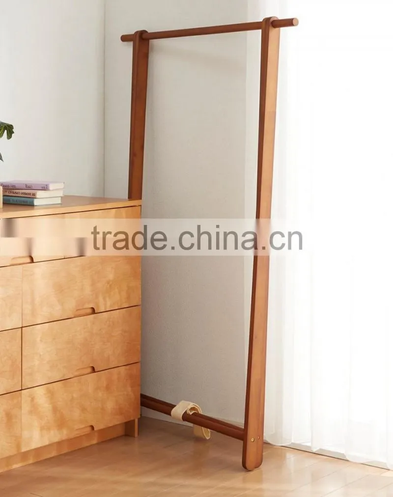 simple wooden coat hanger