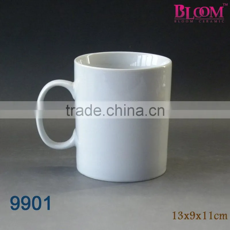 Heart shape blank wholesale ceramic mugs