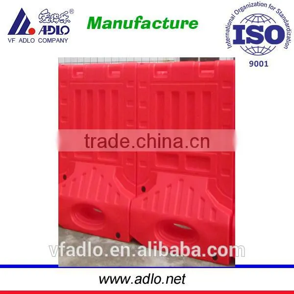 2015 new door PE water fill road block construction safety barricade