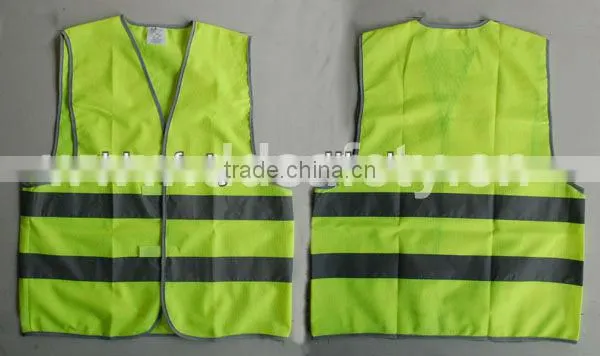 Yellow reflective vest-DSV301