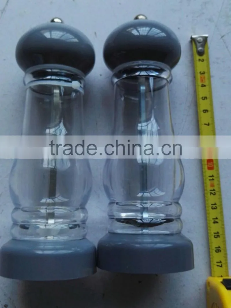 SE-13A-1 acrylic pepper mill with color head