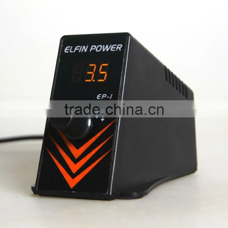 Tattoo mini Power Supply Digital with matched Plug Cable Kit