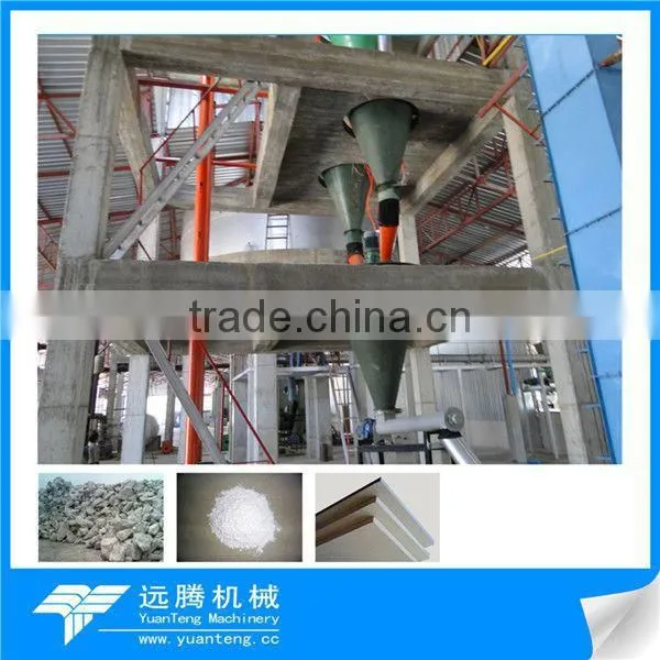 Plaster powder production machine with different capacity