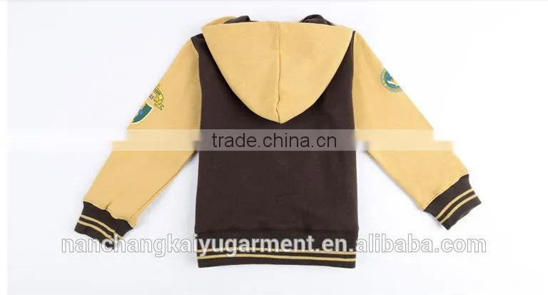 wholesale hoodies fleece embroidery hoodie for chirlden
