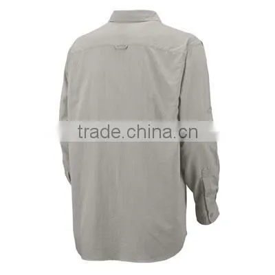 HOT SELL Shirt Fishing WITH 100%COTTON POPLIN