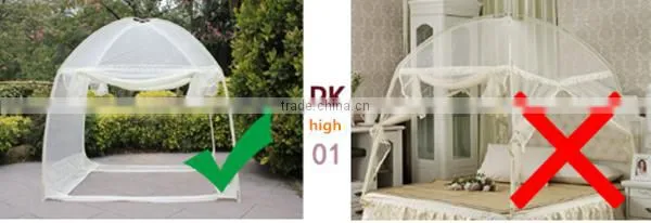 2016 SHUOYANG good quality mosquito net for bed with lace