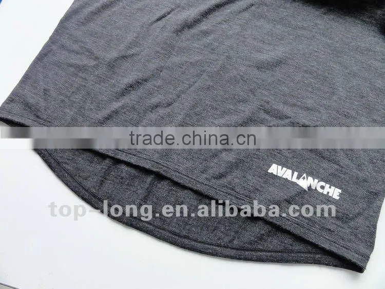 100% merino wool thermal underwear of men long johns suit