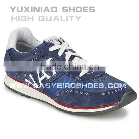 blue sport jogging shoes men, make your own running shoes brand name for adults made in china