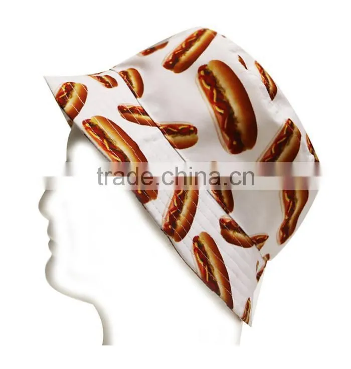 High profile Alibaba popular mesh bucket hat with string