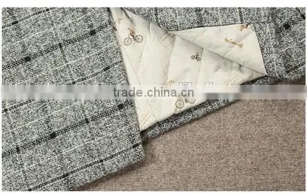 casual England style color men coat winter coat