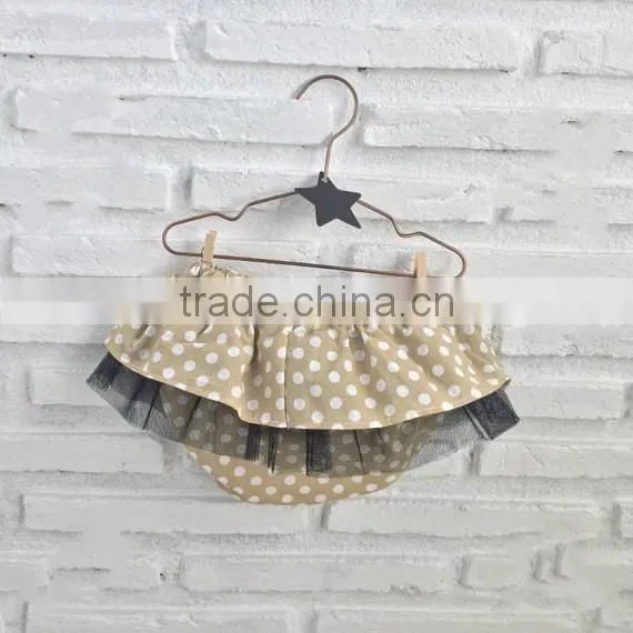 Baby girl bloomers pink ruffled diaper cover wholesale baby clothes