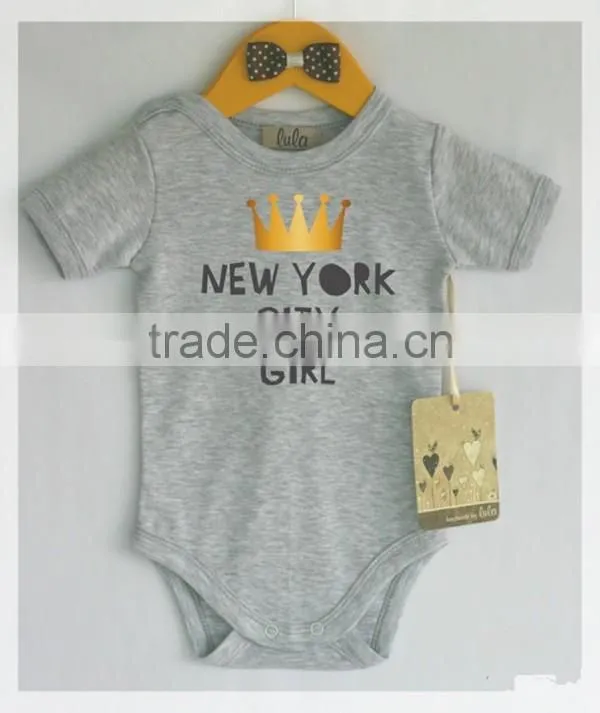Wholesale childrens clothing newborn baby 100 % cotton fancy fox romper