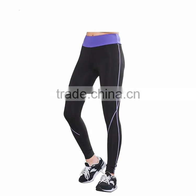 Hot Sale Yoga Fitness Activewear Blank Breathable Leggings For Girls