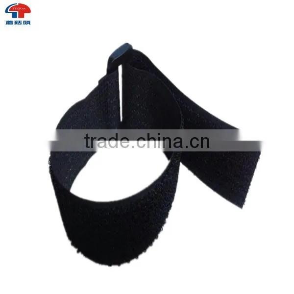 2 in 1 hook and loop cable ties / hook and loop straps with buckle