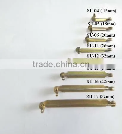 brass safety pin