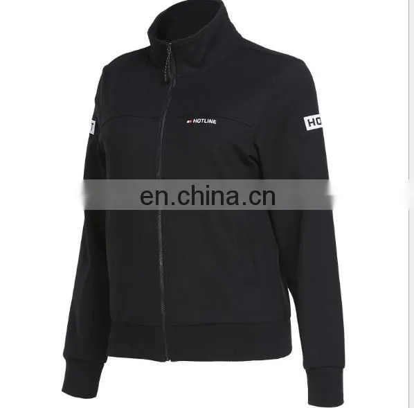 Lastest fashion design autumn winter loose fit plain hoodies women gym clothing