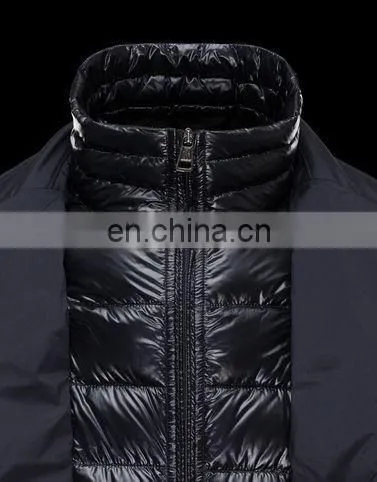 Men Stretchy Down Jacket with detachable waistcoat