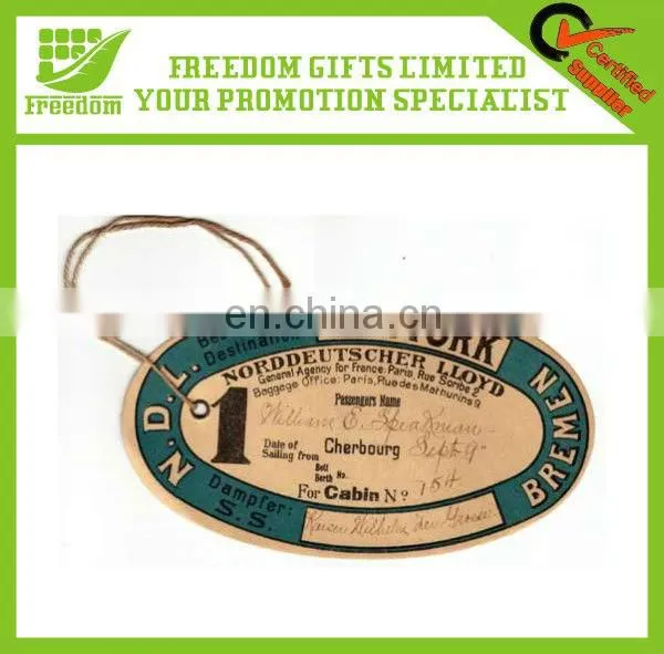 Top Quality Fashion Plastic Luggage Tag