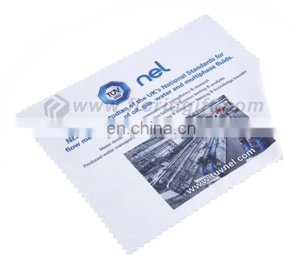 2017 custom print eyeglass microfiber lens cleaning cloths