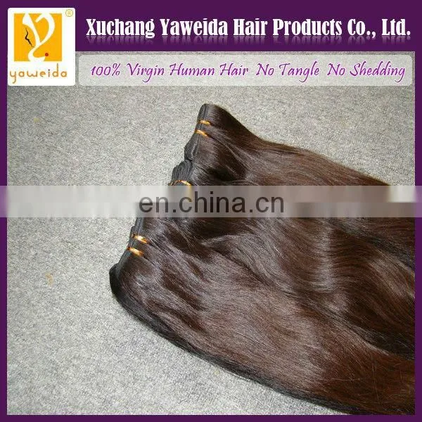 high quality grade cheap celebrity brazilian hair weave black asian human hair