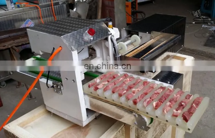 Manual type meat skewer machine / making machine skewer meat / satay skewer machine