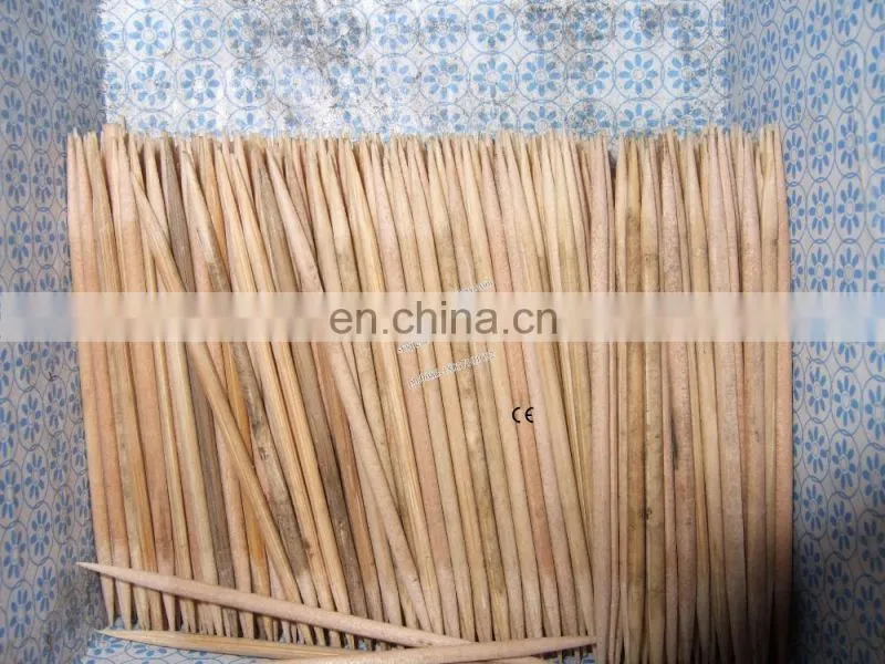 Longlife bamboo/wood toothpick manufacturing machine, whole production line for toothpick maker