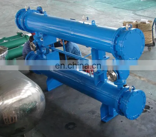 Tube and shell saving oil cooler