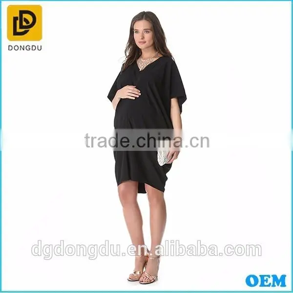 2016 Hot Sale China Manufacture Cotton Lady Casual Maternity Dress